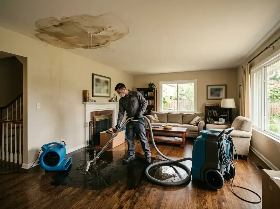 attic-pipe-burst-ceiling-drip-008 — frequently asked questions, Water Damage Restoration & Carpet Care in Pahrump, NV